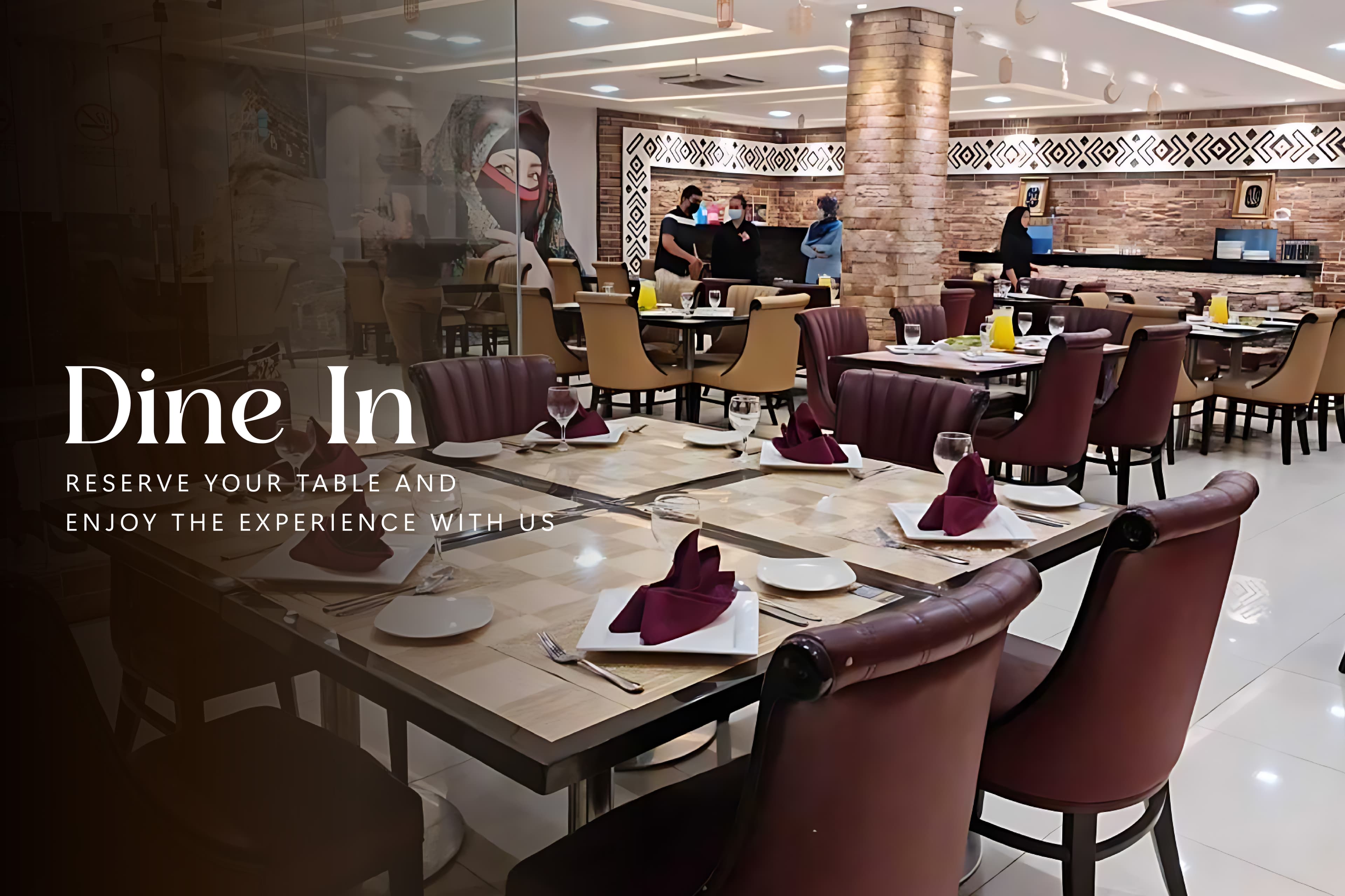 dine-in banner